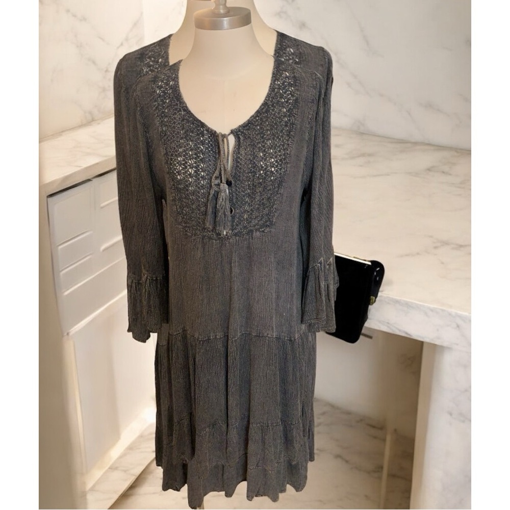 Gray Boho Tunic Dress NWT
3/$25